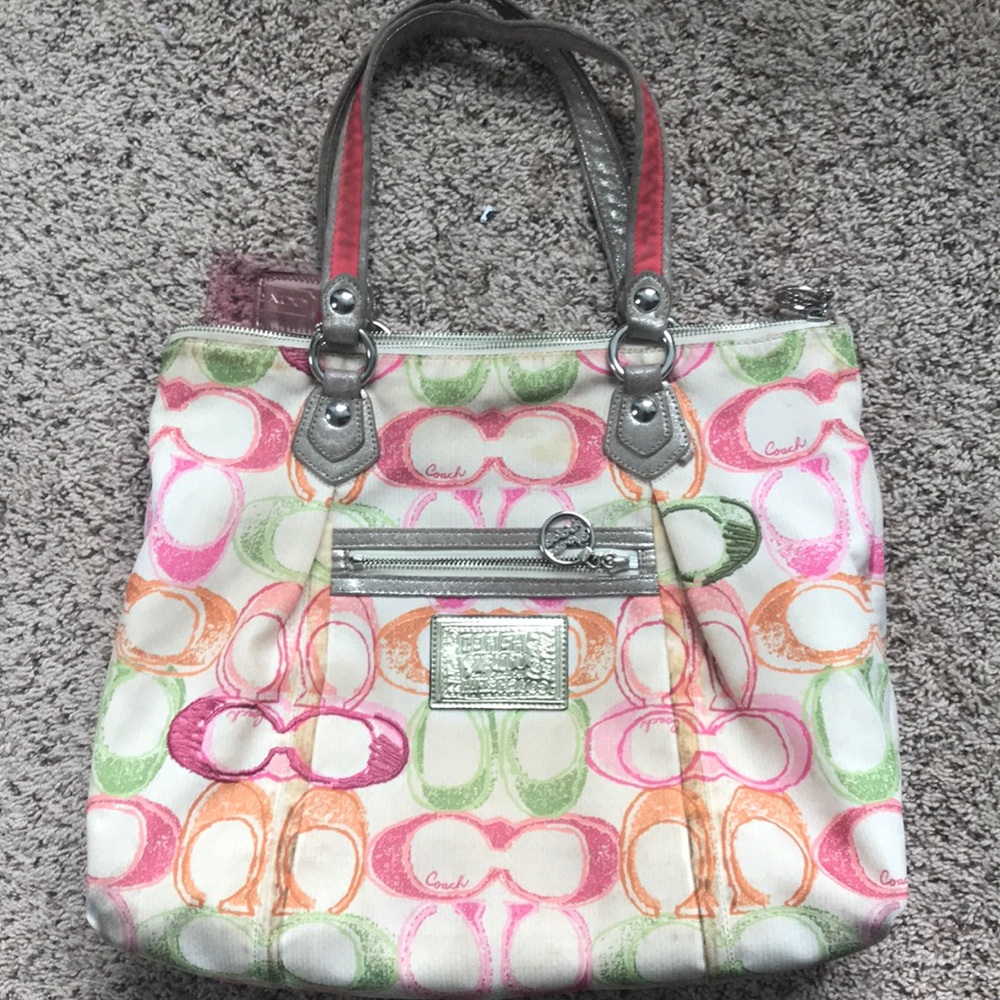 Large Coach Poppy Purse